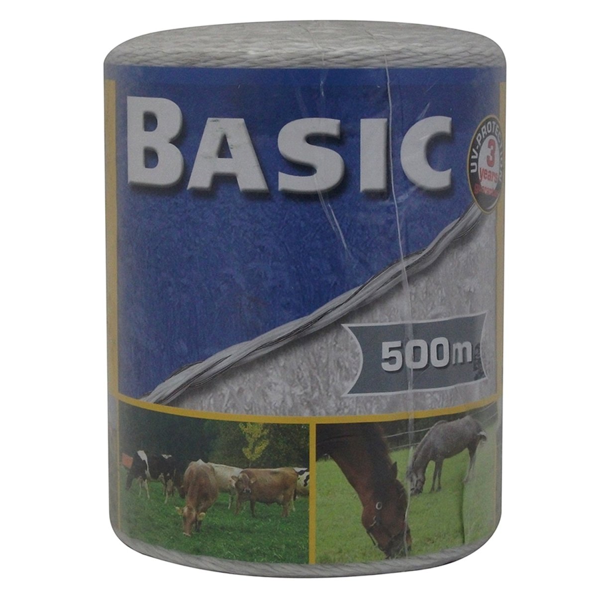 Corral Basic-Fencing Polywire - White - 500M