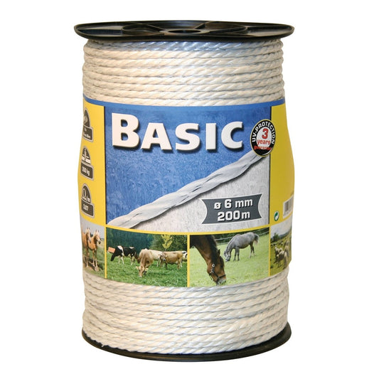 Corral Basic-Fencing Rope C/W S/Steel Wires 200M - 200M -