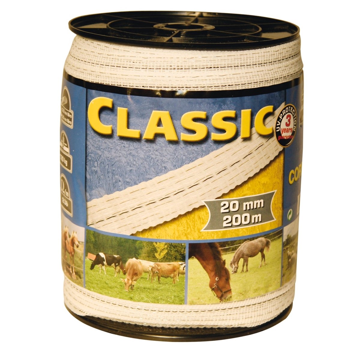 Corral Classic Fencing Tape - 200MX20Mm -