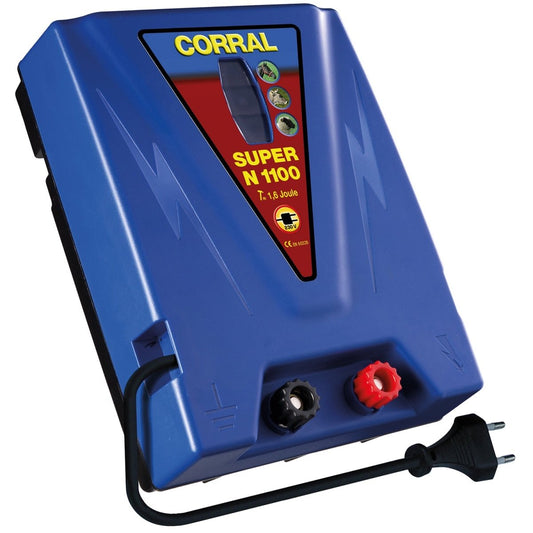 Corral Super N 1100 Mains Energiser - 230V -
