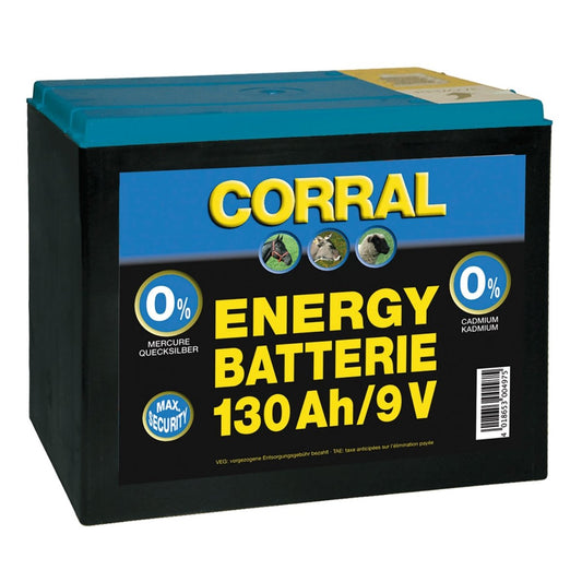 Corral Zinc-Carbon 130 Ah 9V Dry Battery - 9V -