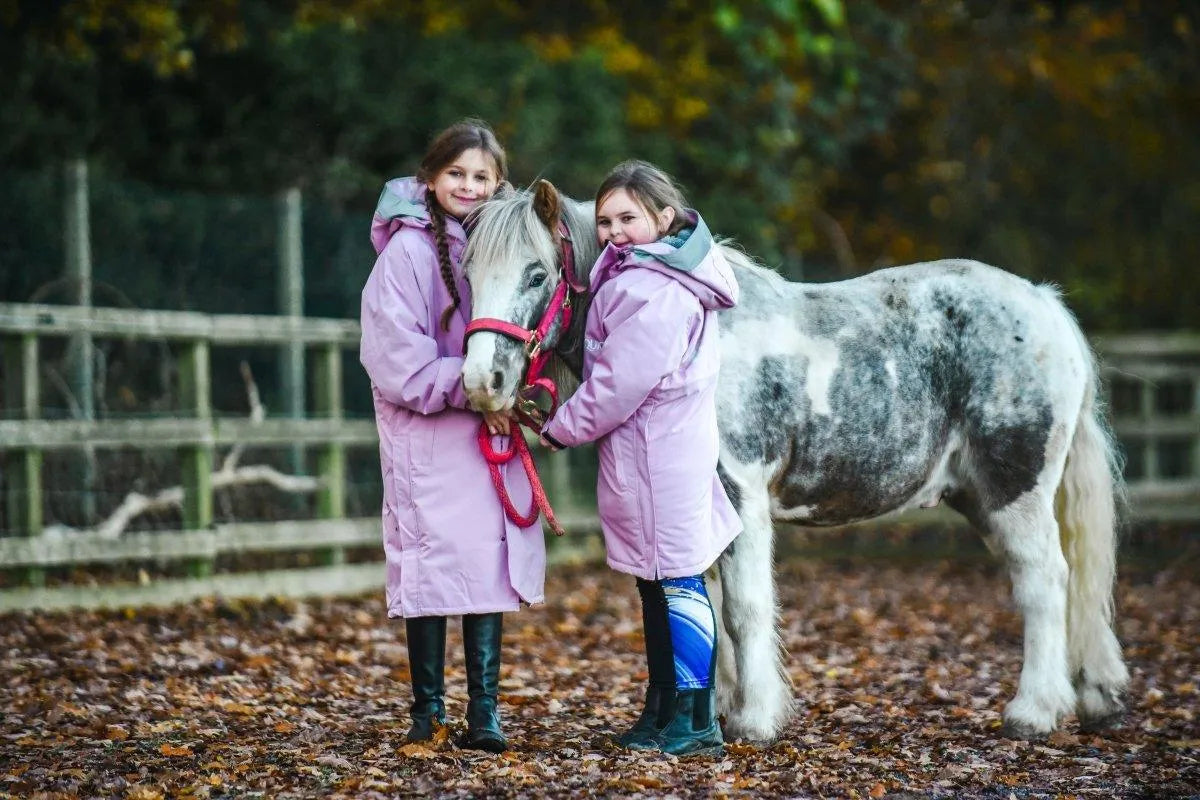 Equicoat Pro - Kids Waterproof Coat - Pink - X-Small