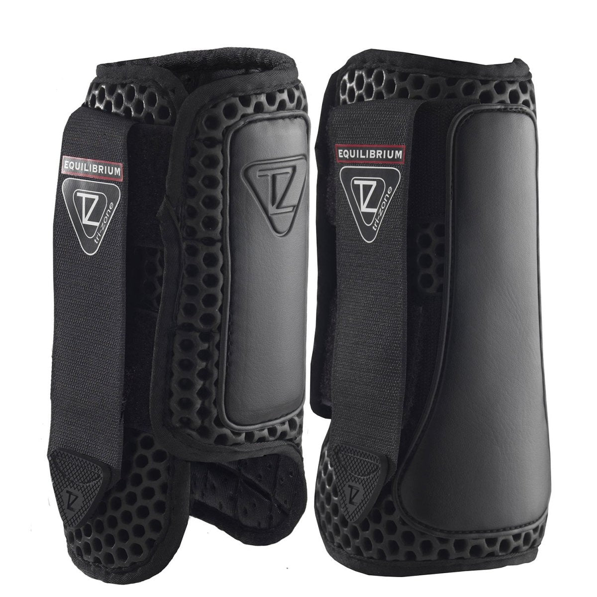 Equilibrium Tri-Zone Impact Sports Boots Front - Black - Extra Small