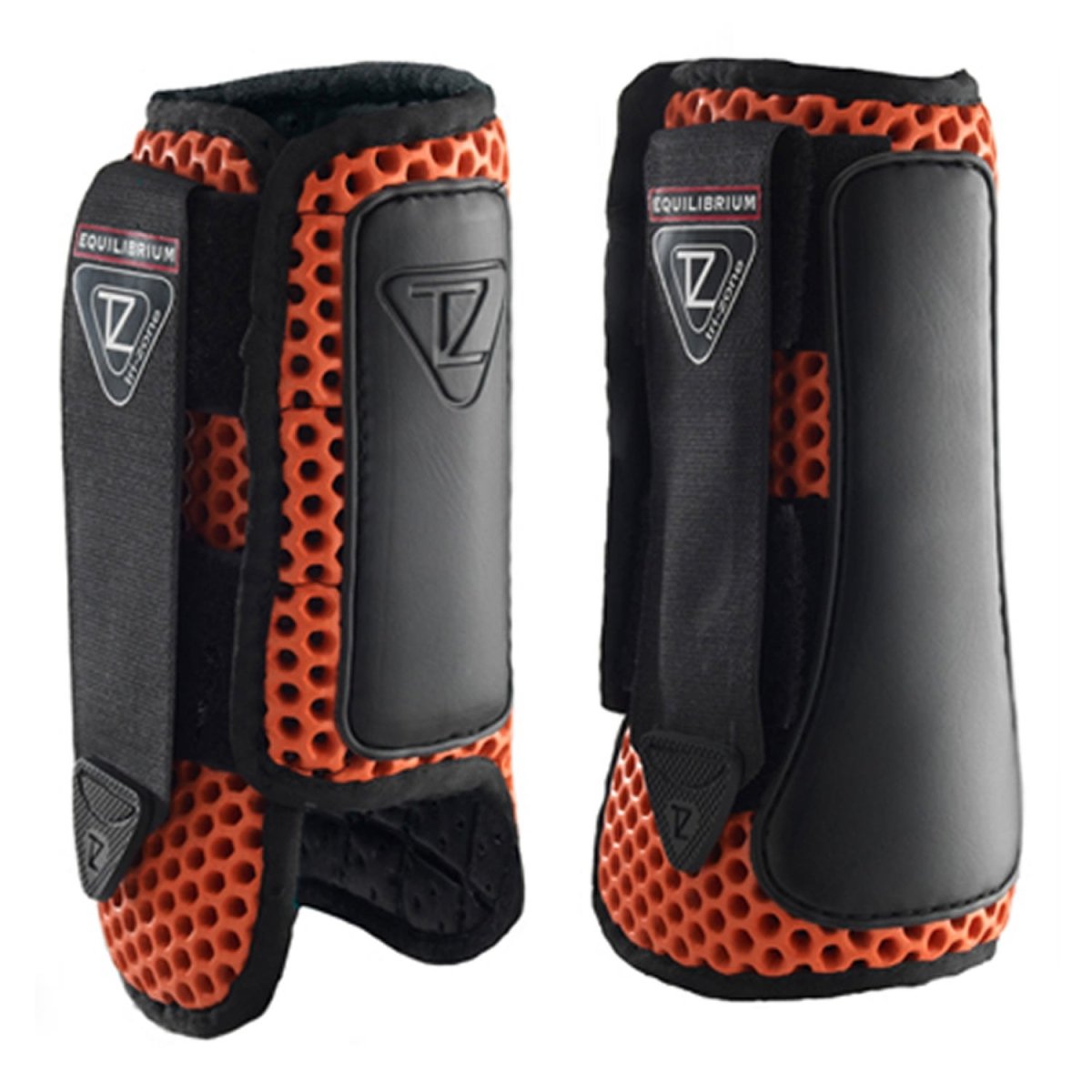Equilibrium Tri-Zone Impact Sports Boots Front - Red - Extra Small