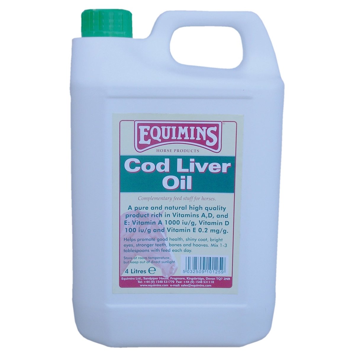 Equimins Cod Liver Oil - 4Lt -