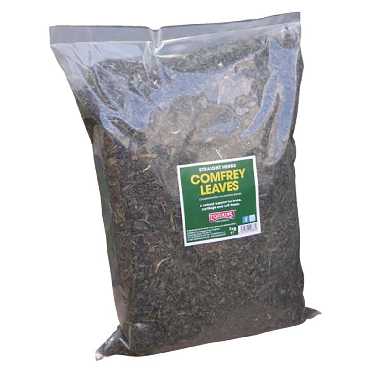 Equimins Straight Herbs Comfrey Leaves - 1Kg -