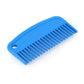 EZI-GROOM Plastic Mane Comb - Blue -