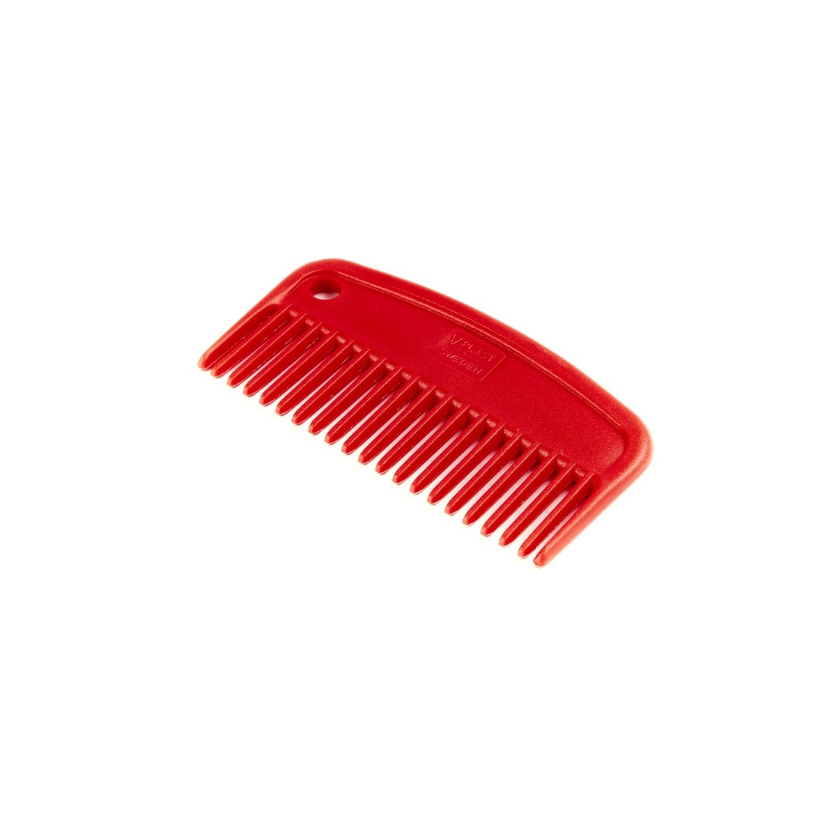 EZI-GROOM Plastic Mane Comb - Red -