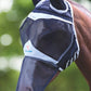 FlyGuard Pro Fine Mesh Fly Mask with Ears & Nose - Black - Extra Small Pony