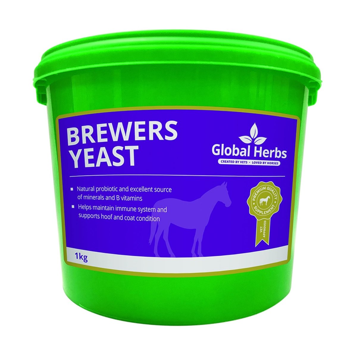 Global Herbs Brewers Yeast - 1Kg -