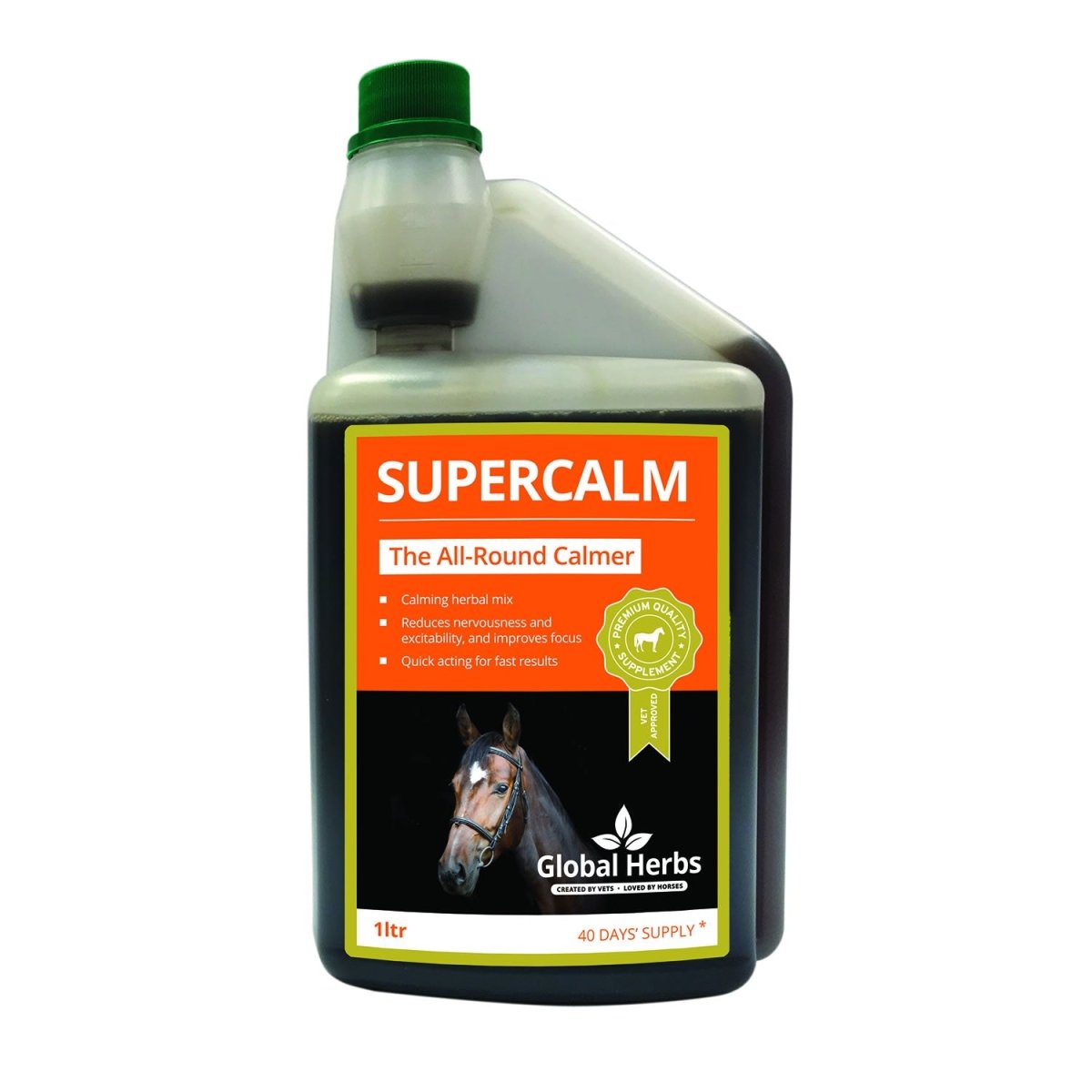 Global Herbs Supercalm Liquid - 1Lt -