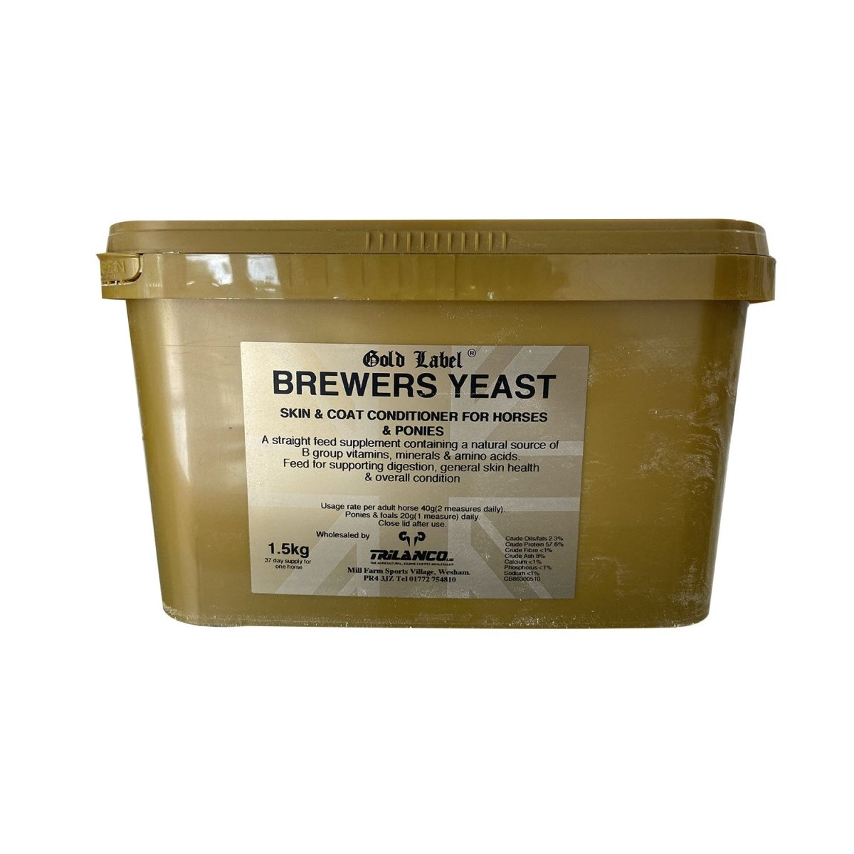 Gold Label Brewers Yeast - 1.5Kg -