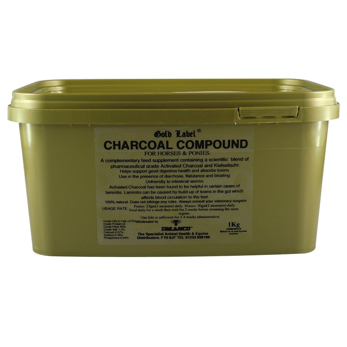 Gold Label Charcoal Compound - 1Kg -
