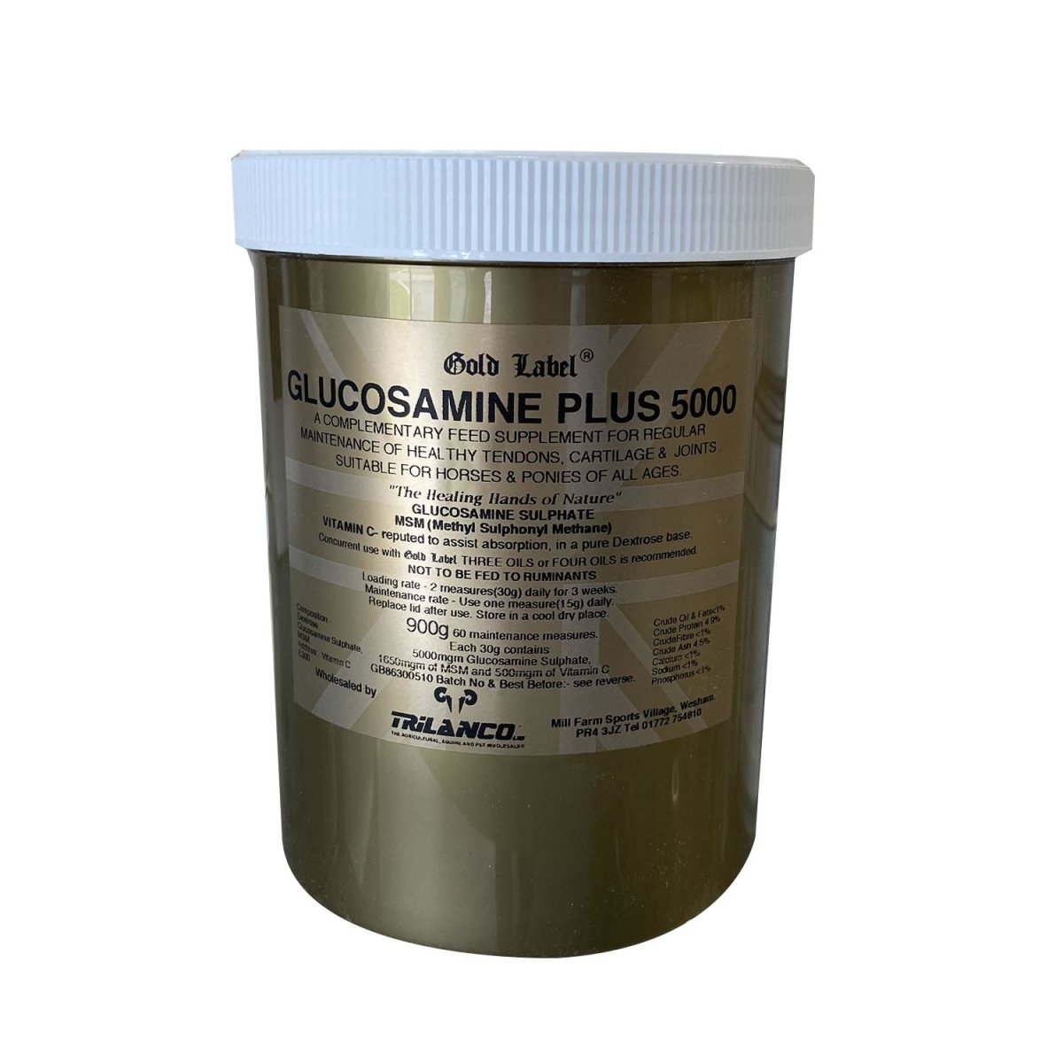 Gold Label Glucosamine Plus 5000 - 900Gm -