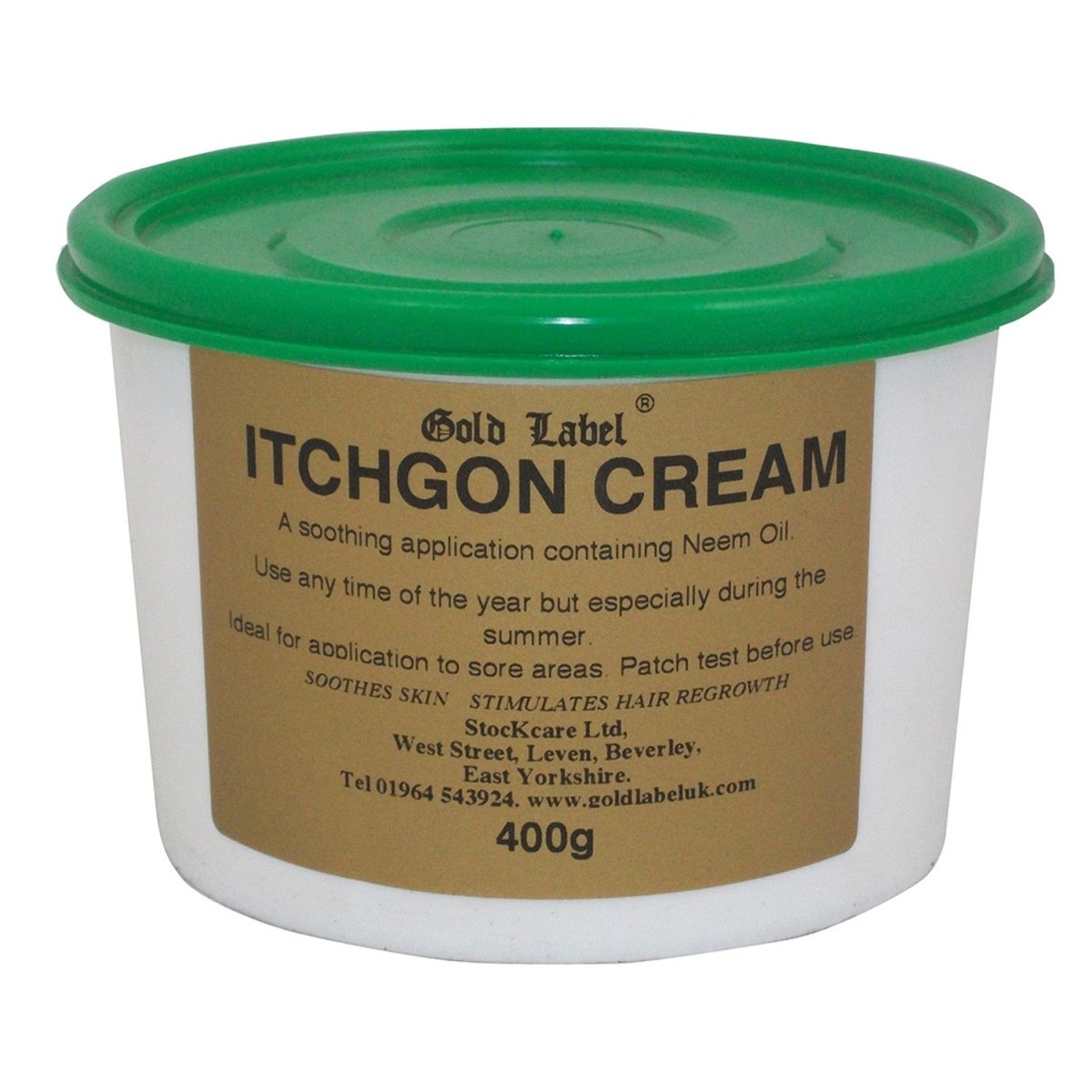 Gold Label Itchgon Cream - 400Gm -