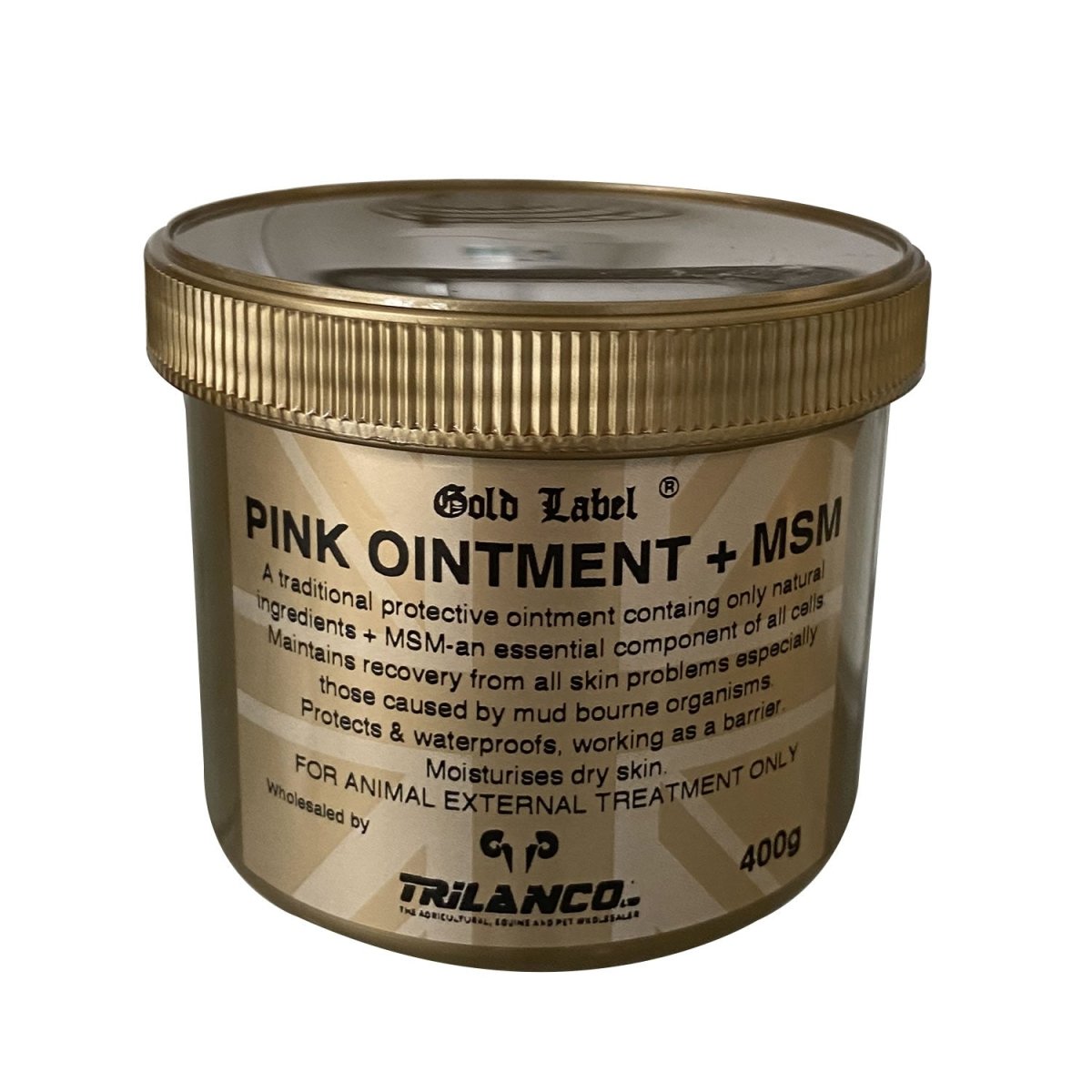 Gold Label Pink Ointment + Msm - 400Gm -