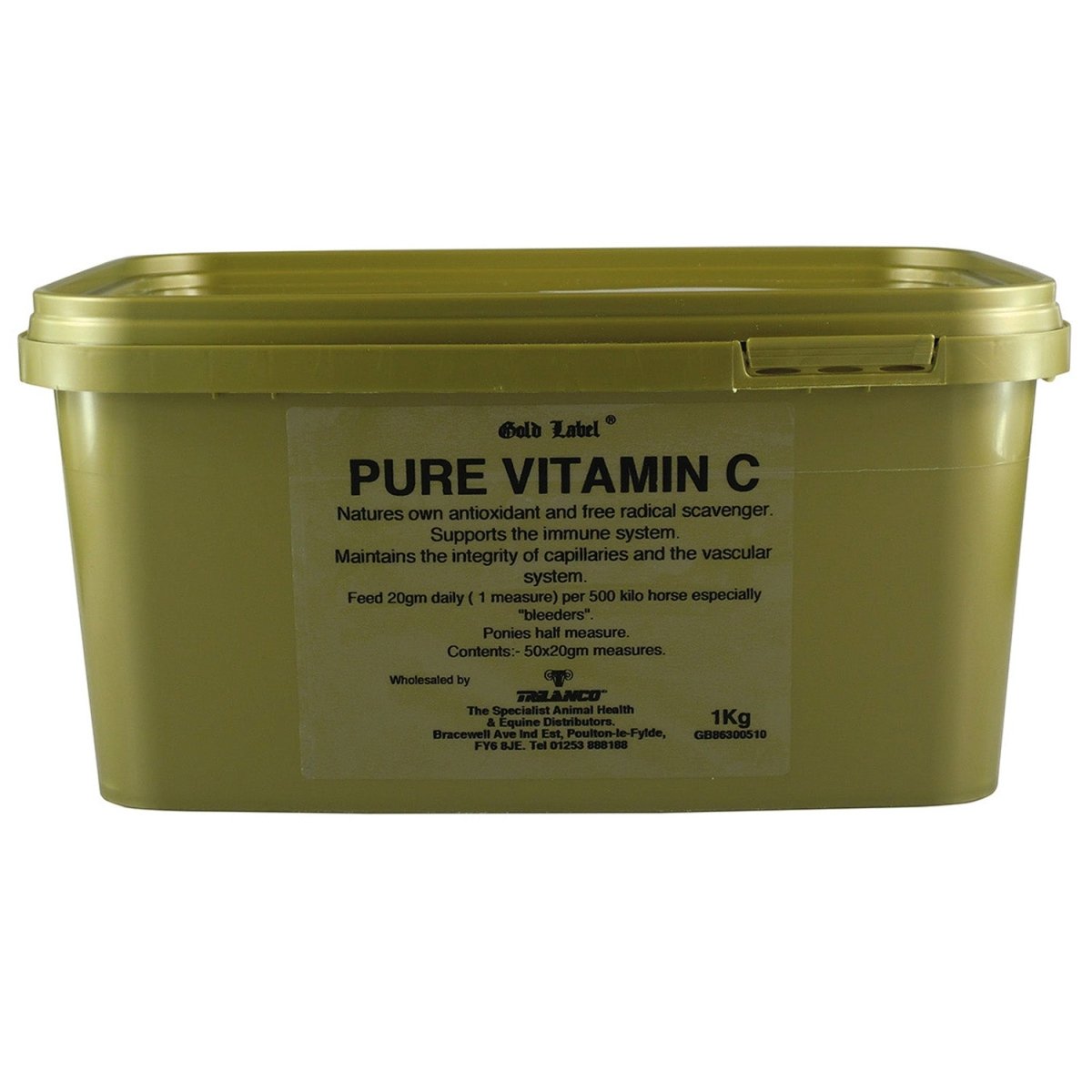Gold Label Pure Vitamin C - 1Kg -