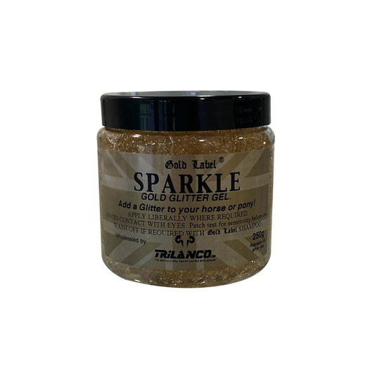 Gold Label Sparkle Glitter Gel - Gold - 250Gm