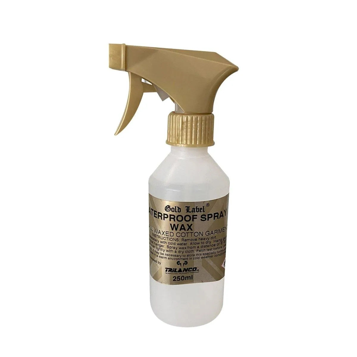 Gold Label Waterproof Spray Wax - 250Ml -