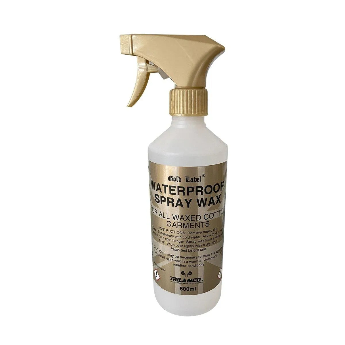 Gold Label Waterproof Spray Wax - 500Ml -