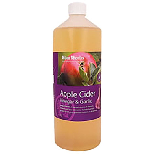Hilton Herbs Apple Cider Vinegar & Garlic - 1Lt -