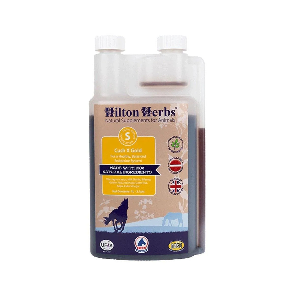 Hilton Herbs Senior Dog – Kräuter-Nahrungsergänzung Für ältere Hunde (125 G Pulver), Fördert Beweglichkeit & Vitalität