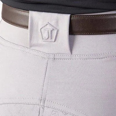 Just Togs Equinox Rider Tight - Silver - Ladies 10