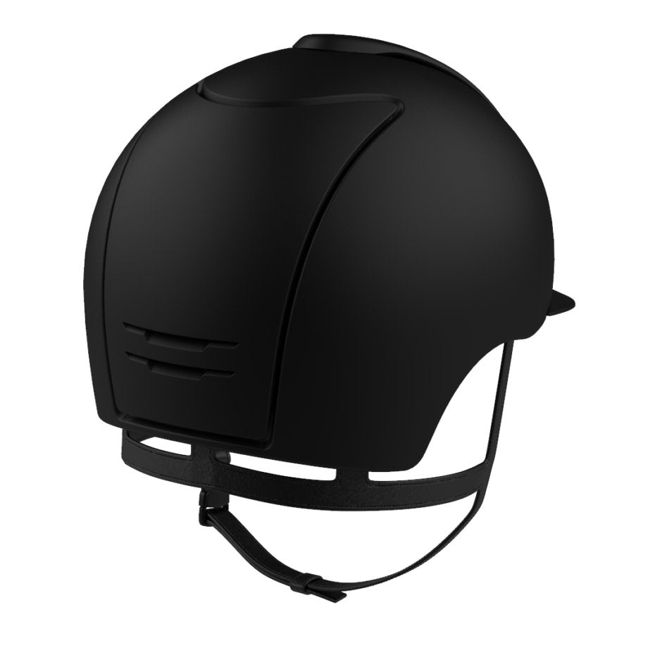 KEP Cromo 2.0 Matt Riding Helmet - No Liner Included - Black - Medium (52cm-58cm)