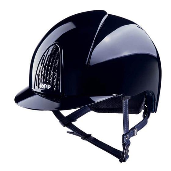 KEP Smart Polish Riding Helmet - No Liner Included - Blue - Medium (52cm-58cm)