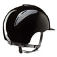 KEP Smart Riding Helmet - Polish Finish - Black - Medium (52cm-58cm)