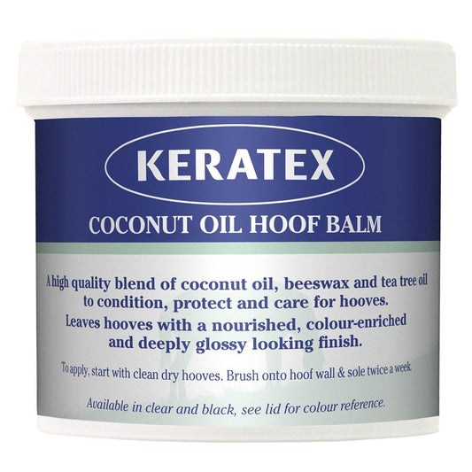Keratex Coconut Oil Hoof Balm - Black - 400Gm