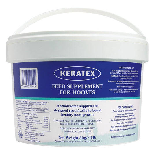 Keratex Feed Supplement For Hooves - 3Kg -