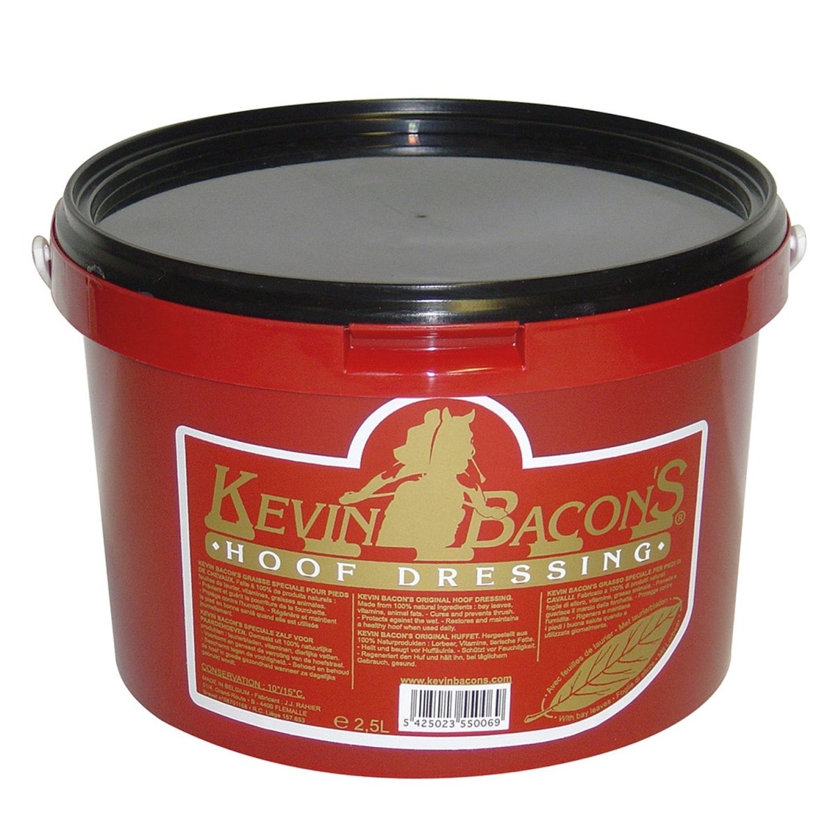 Kevin Bacons Hoof Dressing With Natural Burnt Ash - 2.5Lt -