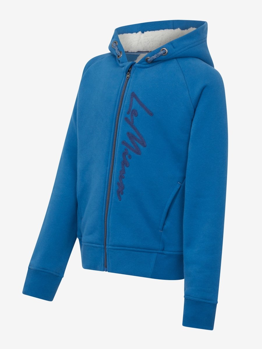 LeMieux AW23 Young Rider Hollie Sherpa Lined Hoodie - Atlantic - Age 9-10