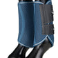 LeMieux Carbon Mesh Wrap Boots - Blue/Grey - Small