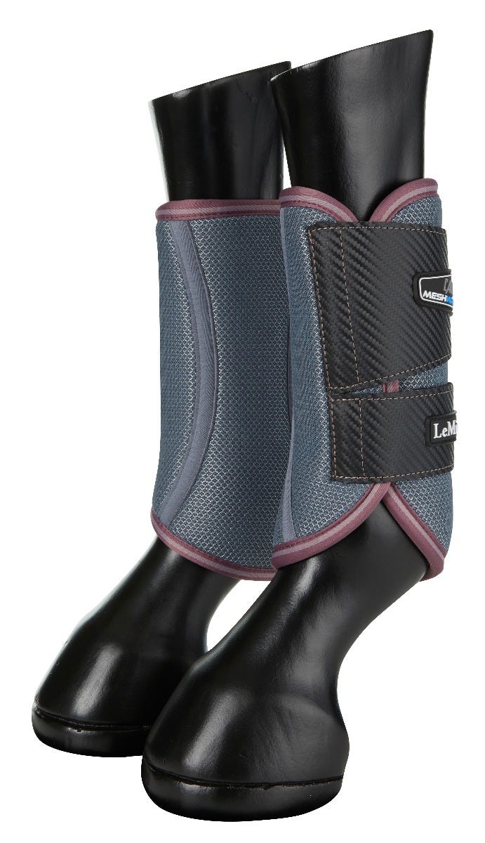 LeMieux Carbon Mesh Wrap Boots - Musk - Small