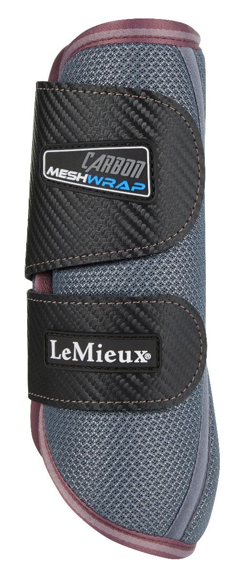 LeMieux Carbon Mesh Wrap Boots - Musk - Small