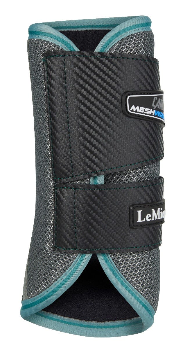 LeMieux Carbon Mesh Wrap Boots - Sage - Small