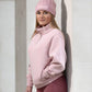 LeMieux Clara Cable Beanie Winter Hat AW23 - Pink Quartz -