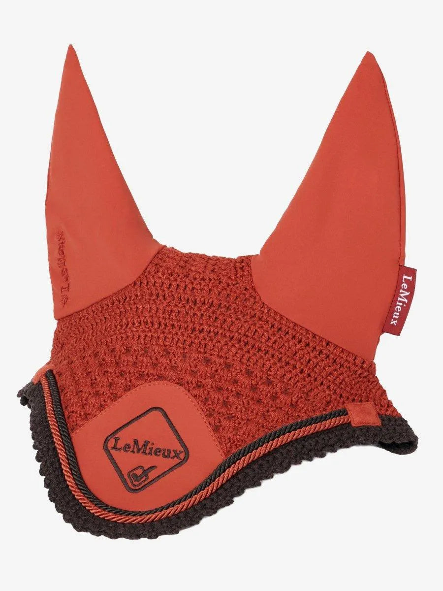 LeMieux Classic Lycra Fly Hood - Fig - Large