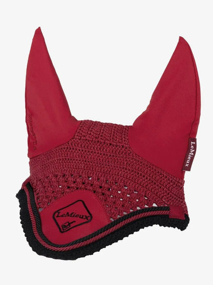 LeMieux Classic Lycra Fly Hood - Mulberry - Large