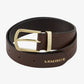 LeMieux Debossed Leather Belt AW23 - Brown - X-Small