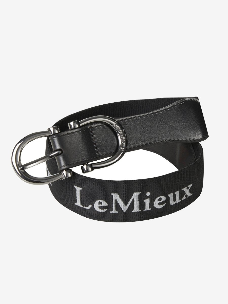 LeMieux Elasticated Belt - Black - Extra Small