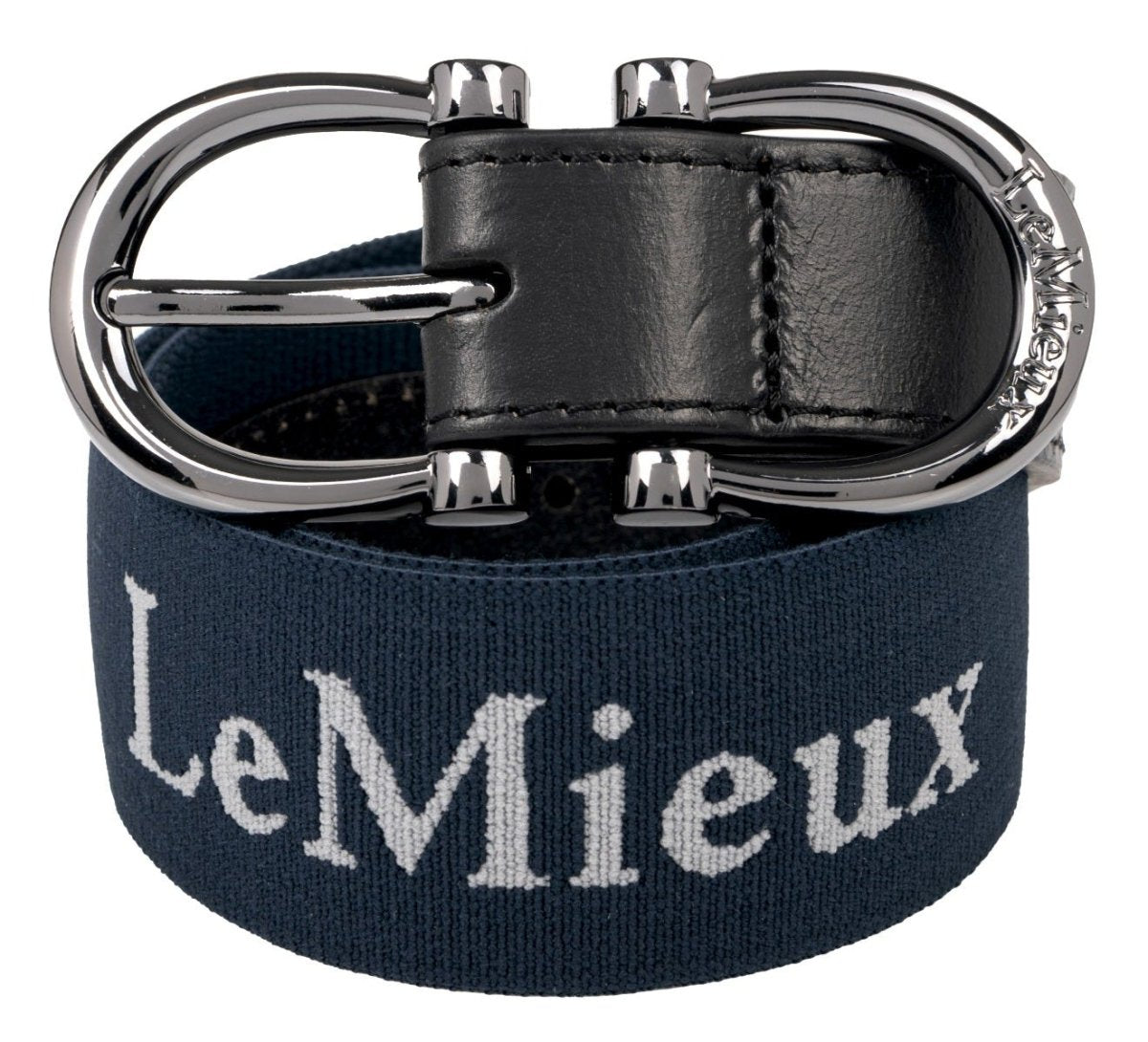LeMieux Elasticated Belt - Navy - Extra Small