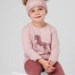 LeMieux Kids Mini Double Pom Beanie Winter Hat AW23 - Pink Quartz -