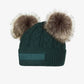 LeMieux Kids Mini Double Pom Beanie Winter Hat AW23 - Spruce -