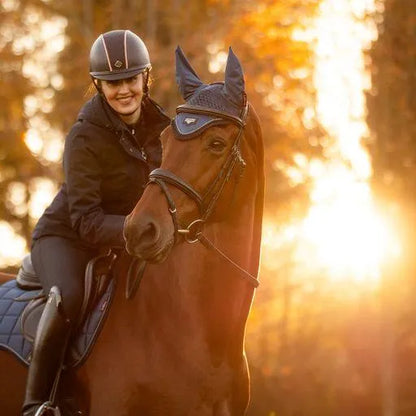 LeMieux Loire Satin Fly Hood AW23 - Orchid - Medium