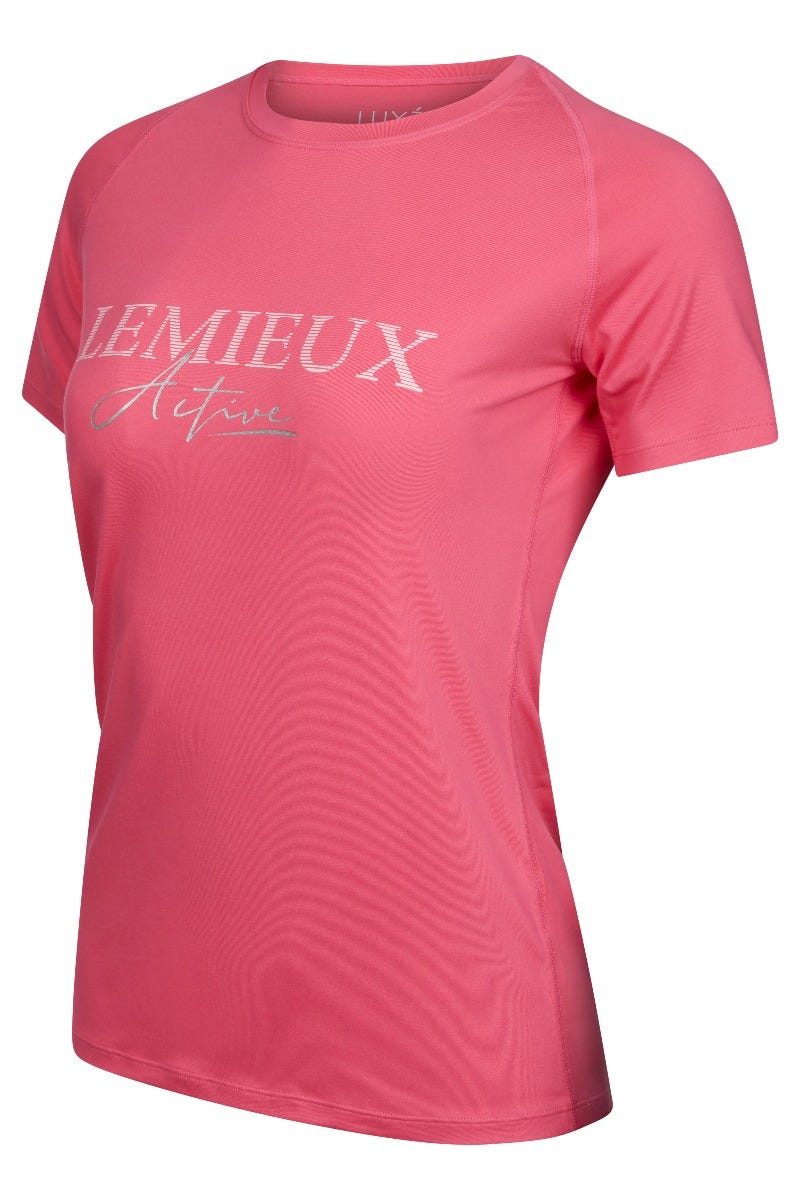 LeMieux Luxe T-Shirt - Watermelon - Ladies 6 -