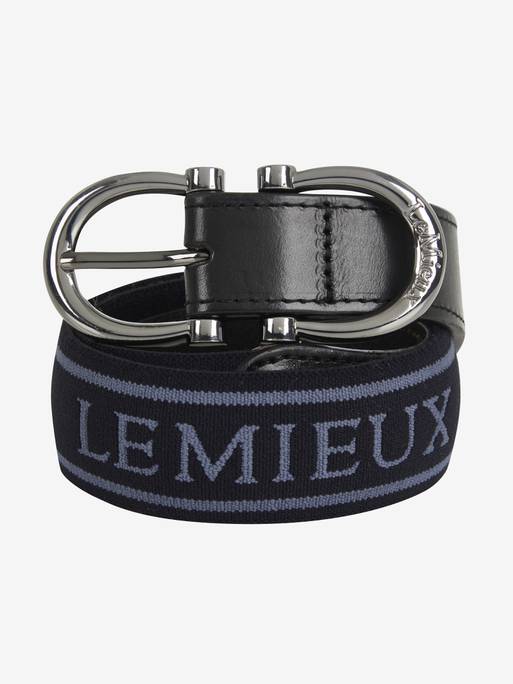LeMieux Navy Elasticated Belt - Navy - X-Small