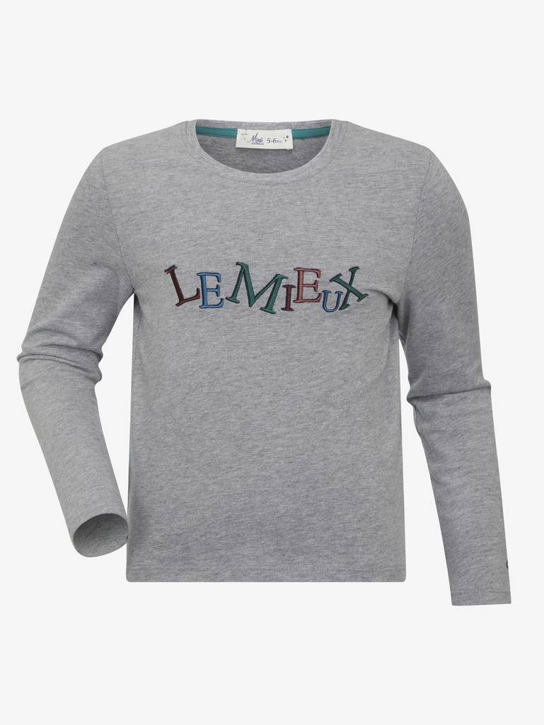 LeMieux New Mini Jamie Long Sleeve Top AW23 - Grey - 3-4 Years